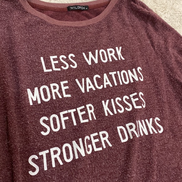 Wildfox cozy top - Picture 4 of 4